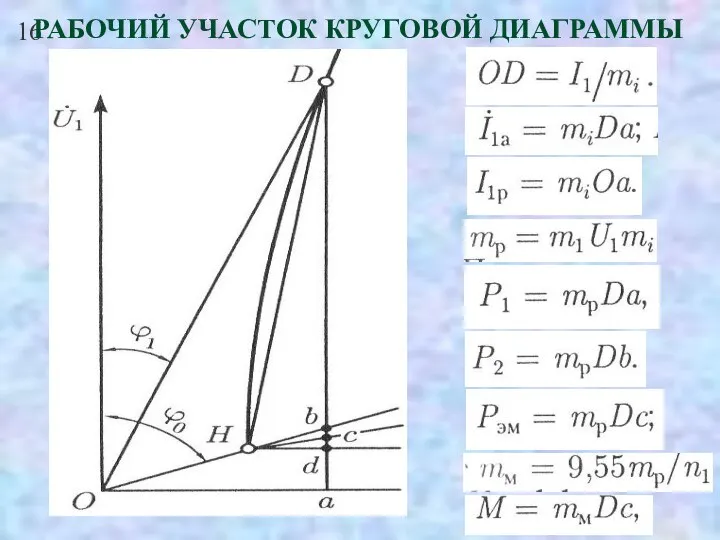 16 РАБОЧИЙ УЧАСТОК КРУГОВОЙ ДИАГРАММЫ