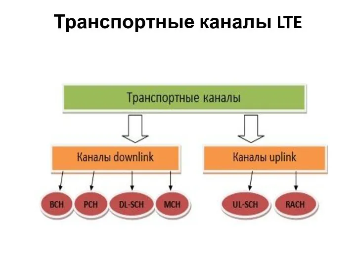 Транспортные каналы LTE