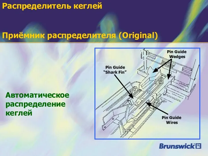 Автоматическое распределение кеглей Приёмник распределителя (Original) Распределитель кеглей