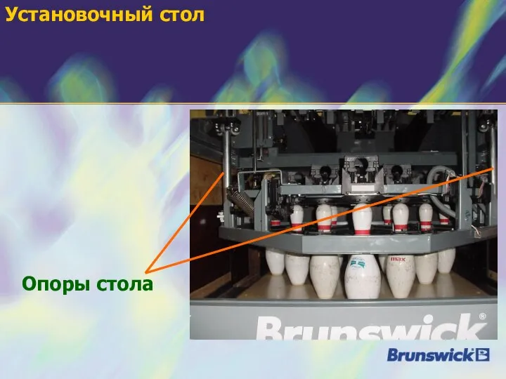 Установочный стол Опоры стола