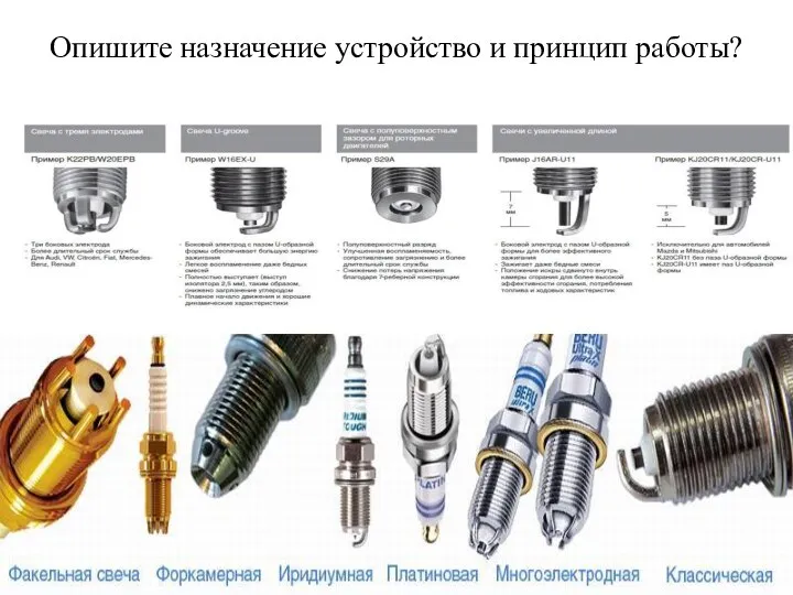 Опишите назначение устройство и принцип работы?