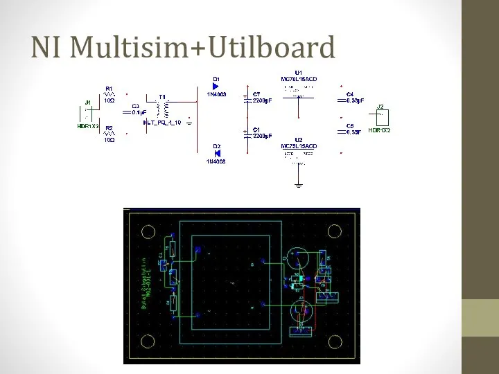 NI Multisim+Utilboard