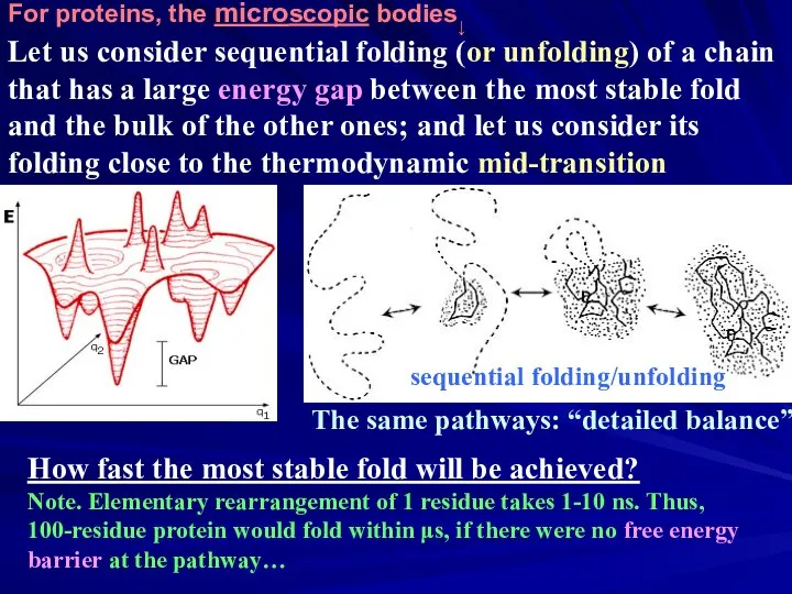 Let us consider sequential folding (or unfolding) of a chain that