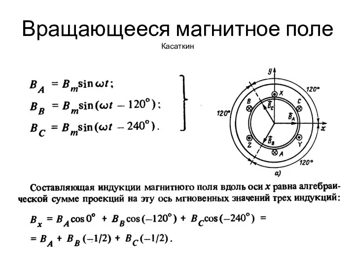 Вращающееся магнитное поле Касаткин