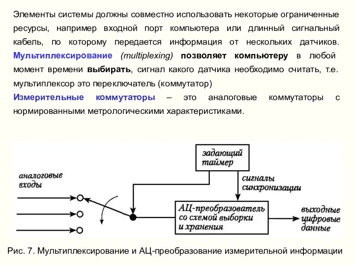 Элементы системы должны совместно использовать некоторые ограниченные ресурсы, например входной порт