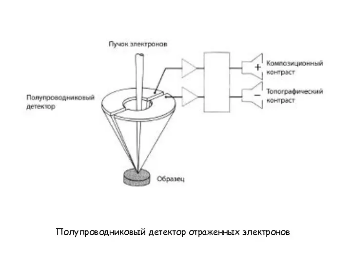 Полупроводниковый детектор отраженных электронов