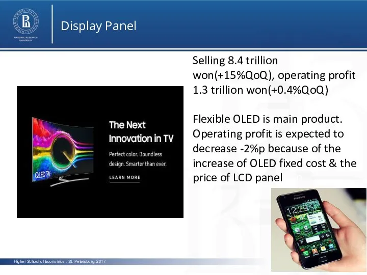 Display Panel photo photo photo Higher School of Economics , St.