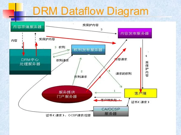 DRM Dataflow Diagram