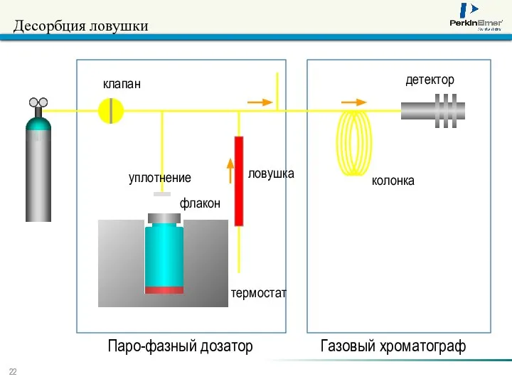 Десорбция ловушки ловушка