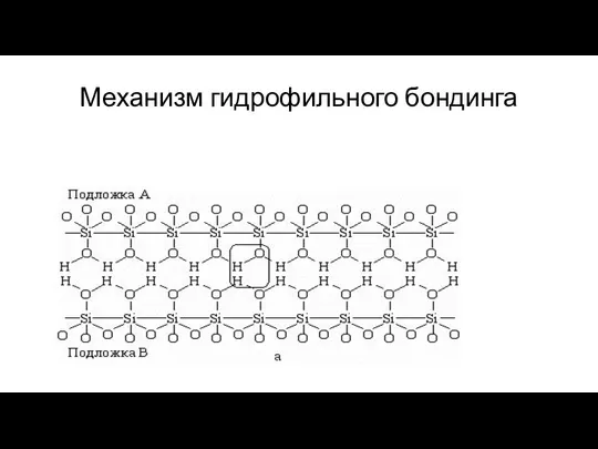 Механизм гидрофильного бондинга