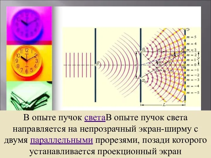 В опыте пучок светаВ опыте пучок света направляется на непрозрачный экран-ширму