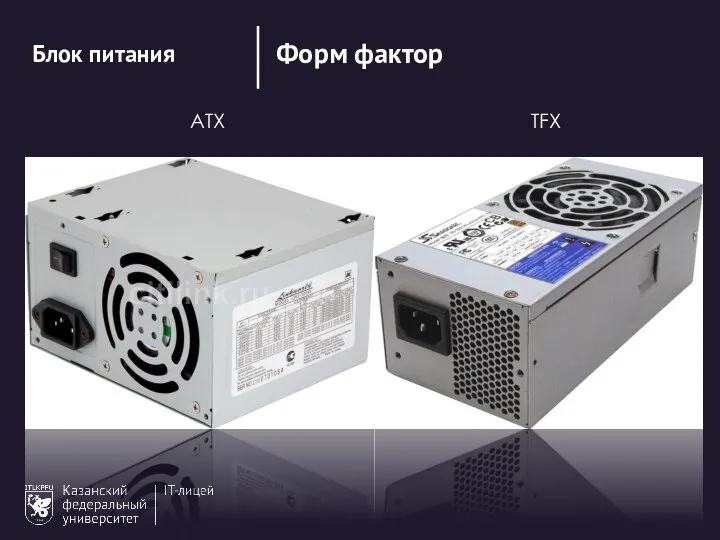 Форм фактор Блок питания ATX TFX