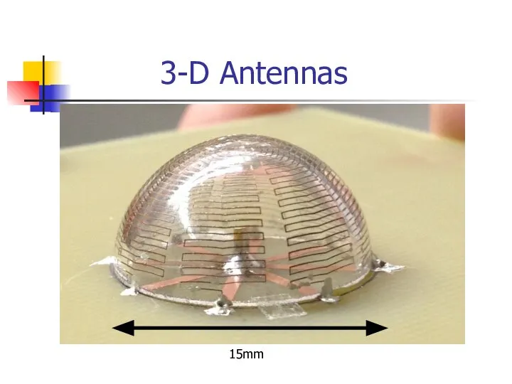 3-D Antennas 15mm