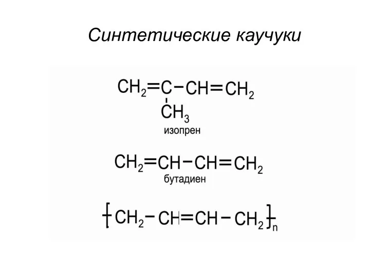 Синтетические каучуки