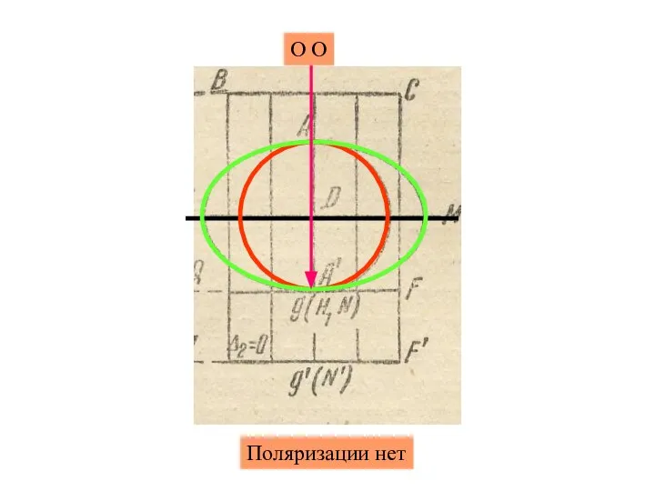 О О Поляризации нет