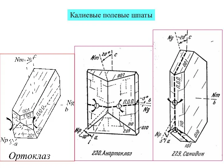 Калиевые полевые шпаты