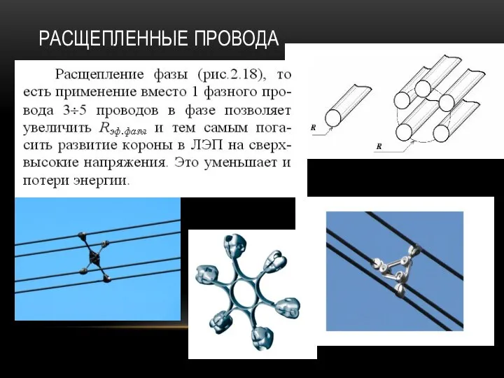 РАСЩЕПЛЕННЫЕ ПРОВОДА