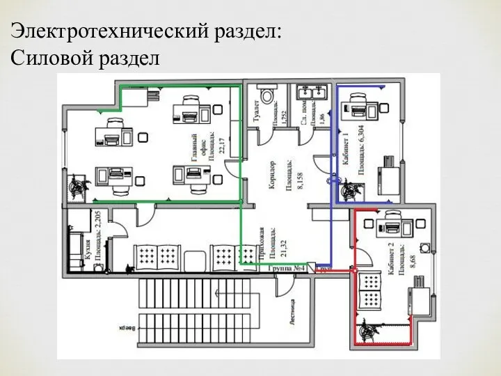 Электротехнический раздел: Силовой раздел