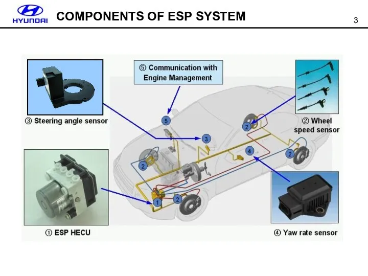 COMPONENTS OF ESP SYSTEM