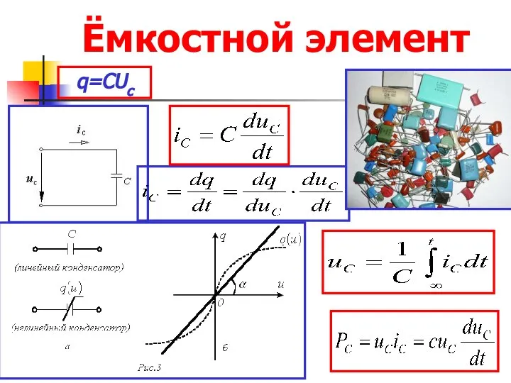 Ёмкостной элемент q=CUс