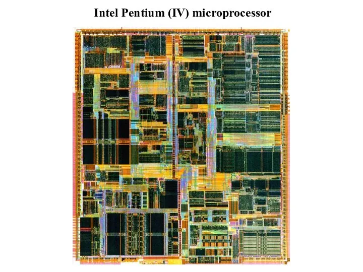 Intel Pentium (IV) microprocessor