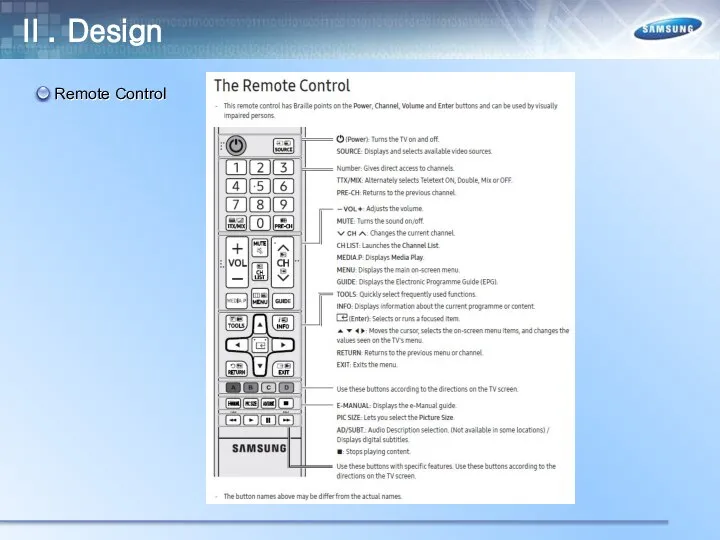 Ⅱ. Design Remote Control