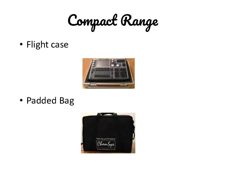 Compact Range Flight case Padded Bag