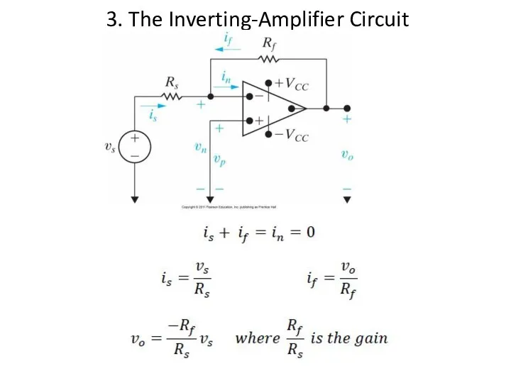 3. The Inverting-Amplifier Circuit