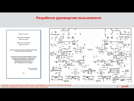 Разработка руководства пользователя Тренажер четырехпроводной схемы смены направления с защитой от