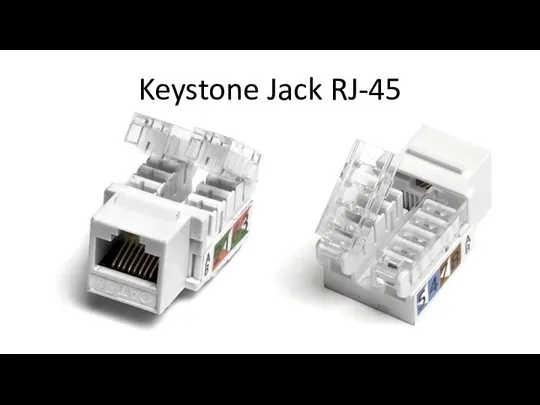 Keystone Jack RJ-45