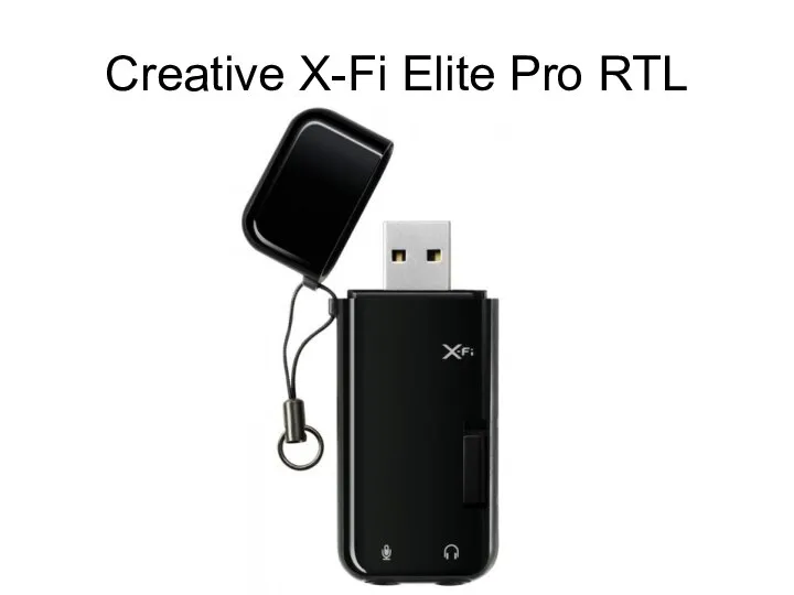 Creative X-Fi Elite Pro RTL