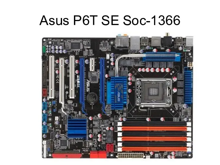 Asus P6T SE Soc-1366