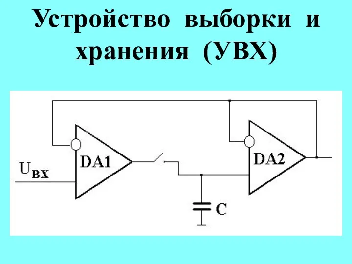 Устройство выборки и хранения (УВХ)