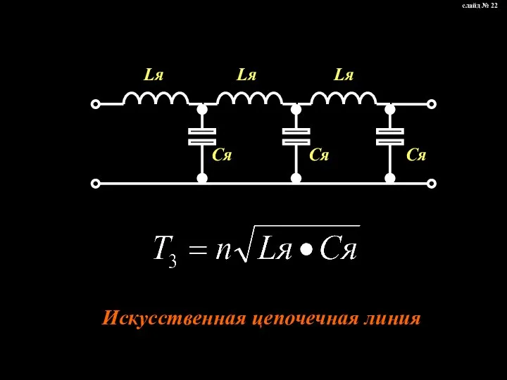 Искусственная цепочечная линия слайд № 22