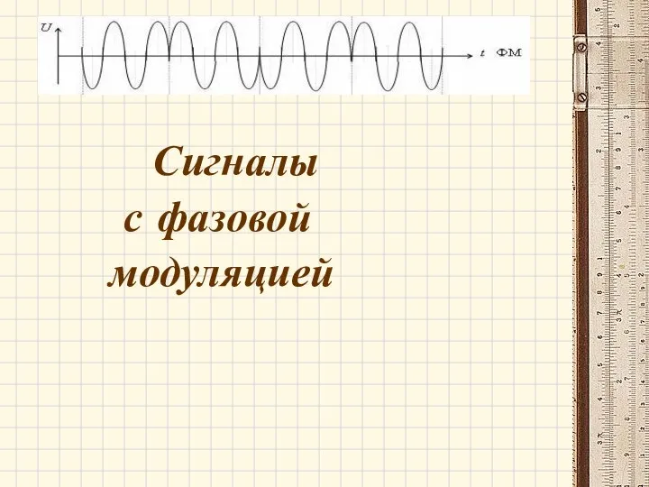 Сигналы с фазовой модуляцией