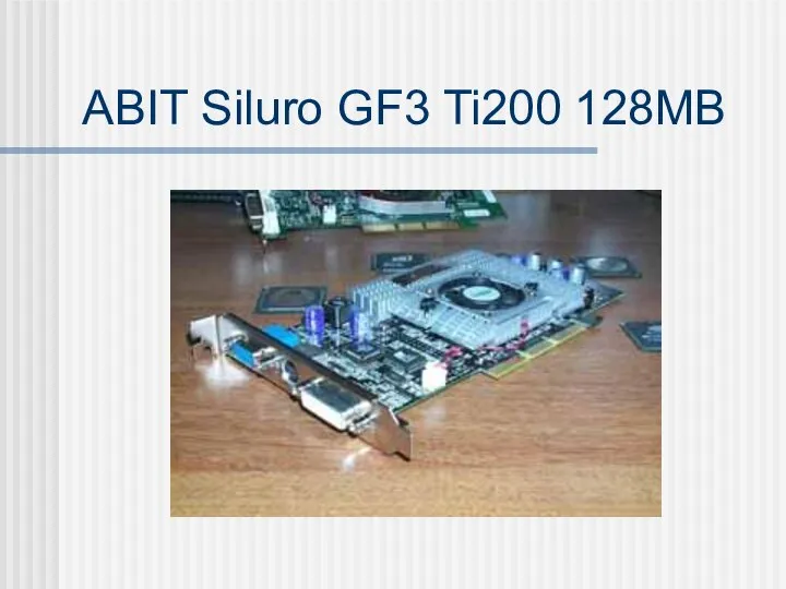 ABIT Siluro GF3 Ti200 128MB