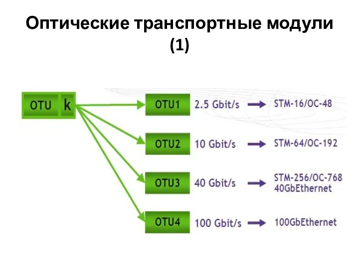 Оптические транспортные модули(1)