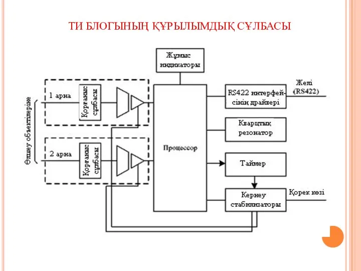 ТИ БЛОГЫНЫҢ ҚҰРЫЛЫМДЫҚ СҰЛБАСЫ