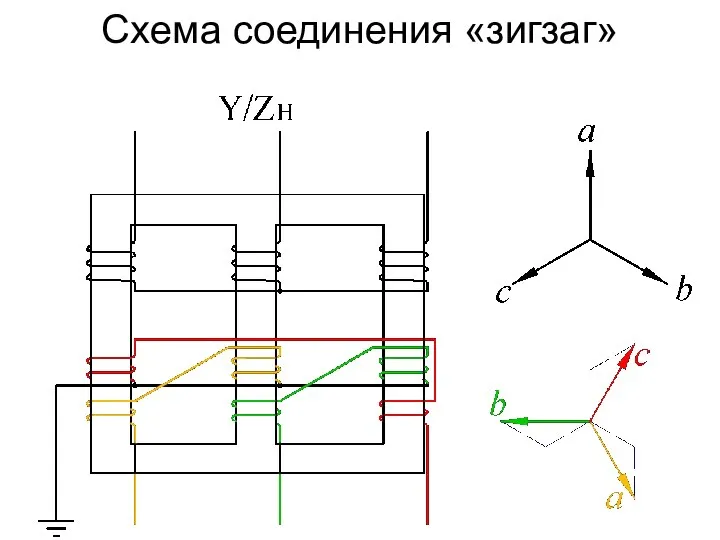 Схема соединения «зигзаг»