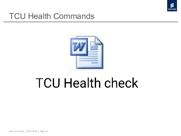 TCU Health Commands