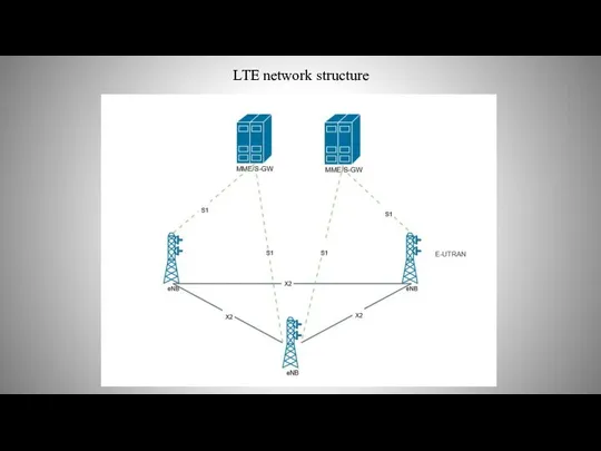 LTE network structure