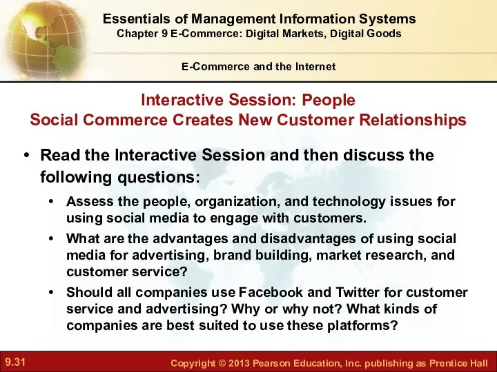Interactive Session: People Social Commerce Creates New Customer Relationships Read the