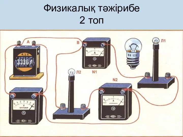 Физикалық тәжірибе 2 топ