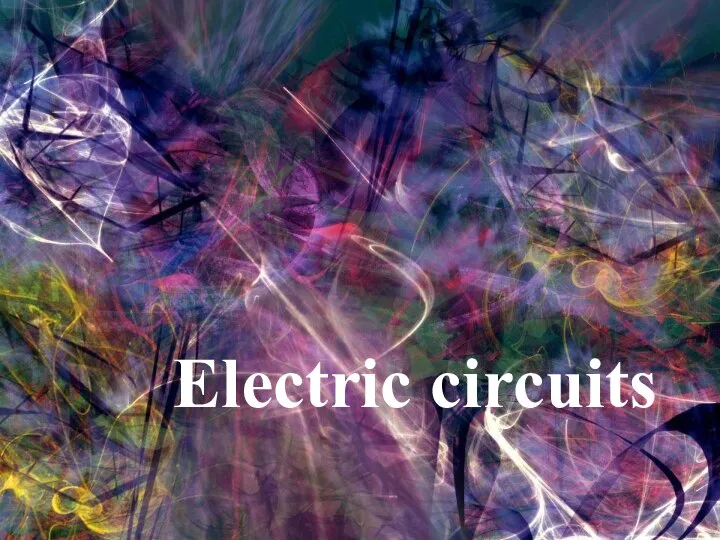 Electric circuits