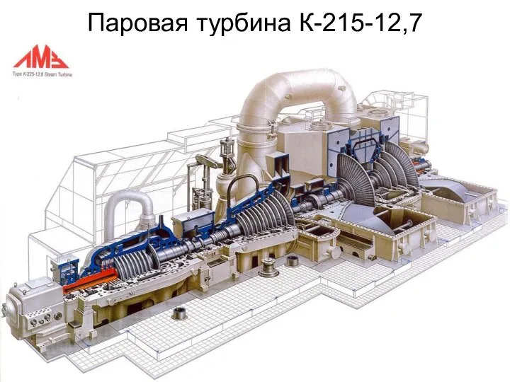 Паровая турбина К-215-12,7