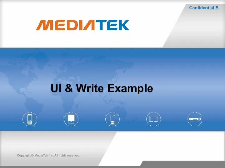 UI & Write Example