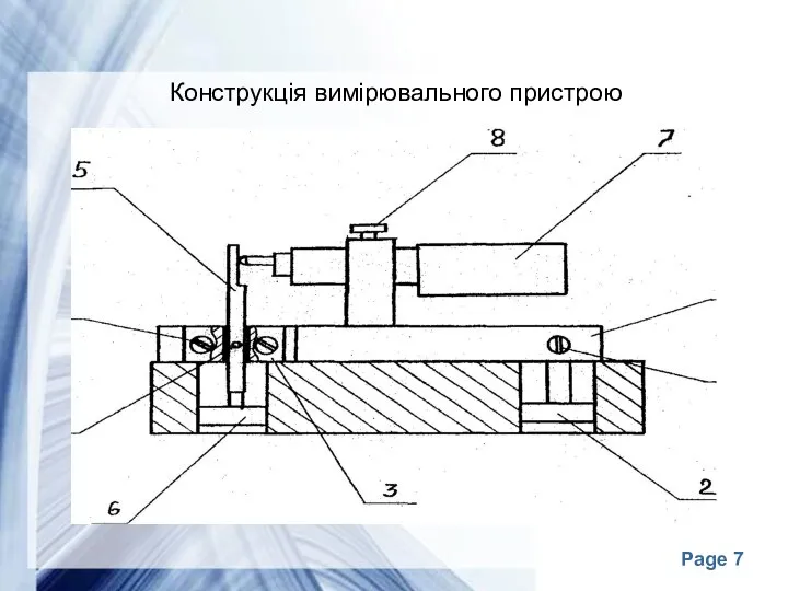 Конструкція вимірювального пристрою