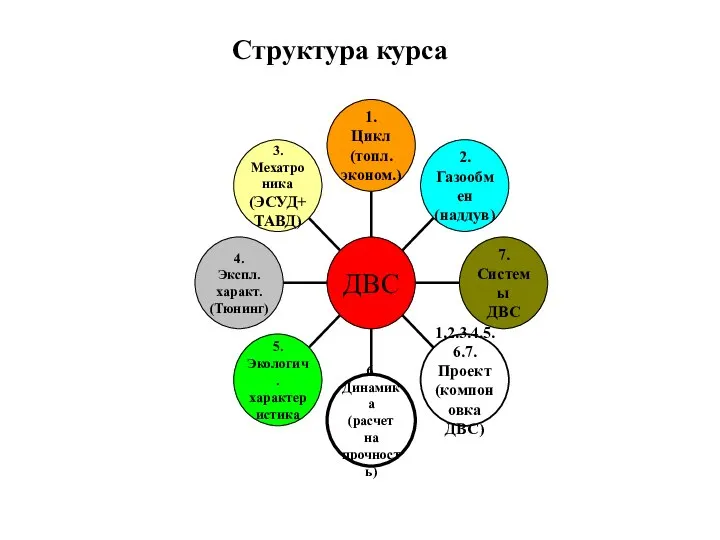 Структура курса