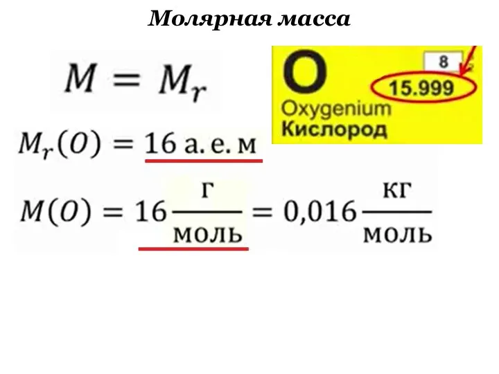 Молярная масса