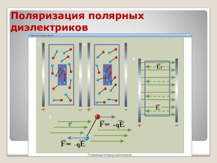 Поляризация полярных диэлектриков